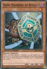 Djinn Disserere of Rituals - Speed Duel: Attack from the Deep - YuGiOh card