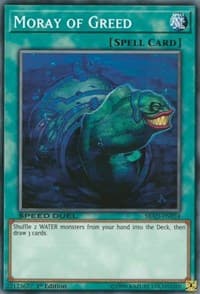 Moray of Greed - Speed Duel: Attack from the Deep - YuGiOh card