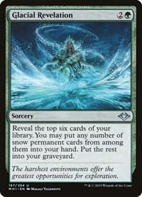 Glacial Revelation - Modern Horizons - Magic: The Gathering card
