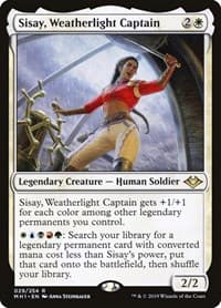 Sisay, Weatherlight Captain - Modern Horizons - Magic: The Gathering card