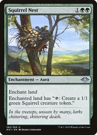 Squirrel Nest - Modern Horizons - Magic: The Gathering card