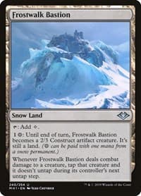 Frostwalk Bastion - Modern Horizons - Magic: The Gathering card