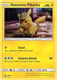 Detective Pikachu - SM170 - SM Promos - Pokemon card