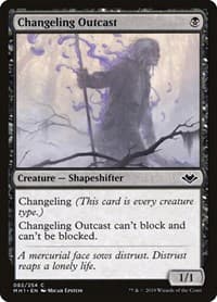 Changeling Outcast - Modern Horizons - Magic: The Gathering card