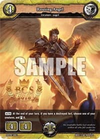 Rousing Angel (BCS 2018) - PR Cards - Dragoborne card