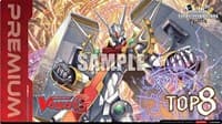 Bushiroad BCS 2018: Cardfight!! Vanguard Premium Top 8 (Chronojet Dragon Z) - Bushiroad Playmats - Playmats card