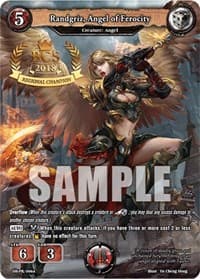 Randgriz, Angel of Ferocity (BCS 2018) - PR Cards - Dragoborne card