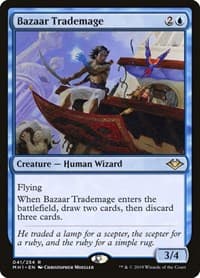 Bazaar Trademage - Modern Horizons - Magic: The Gathering card