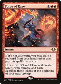 Force of Rage - Modern Horizons - Magic: The Gathering card