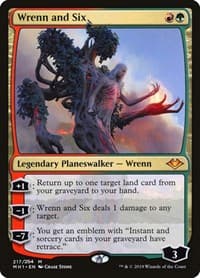 Wrenn and Six - Modern Horizons - Magic: The Gathering card