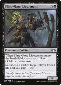 Sling-Gang Lieutenant - Modern Horizons - Magic: The Gathering card