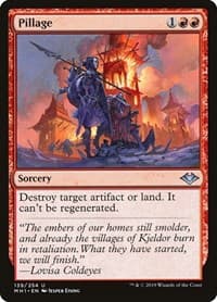Pillage - Modern Horizons - Magic: The Gathering card