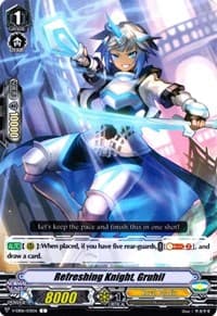 Refreshing Knight, Gruhil - V-EB06: Light of Salvation, Logic of Destruction - Cardfight Vanguard card