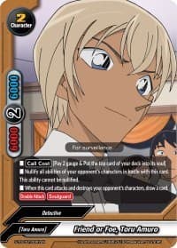 Friend or Foe, Toru Amuro - S-TD-C01: Case Closed -Side:White- - Future Card BuddyFight card