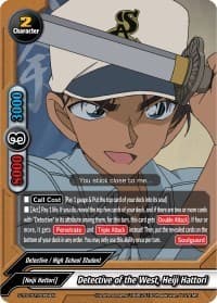 Detective of the West, Heiji Hattori - S-TD-C01: Case Closed -Side:White- - Future Card BuddyFight card