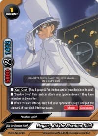 Elegant, Kid the Phantom Thief - S-TD-C01: Case Closed -Side:White- - Future Card BuddyFight card