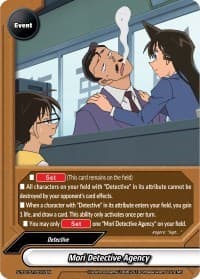 Mori Detective Agency - S-TD-C01: Case Closed -Side:White- - Future Card BuddyFight card