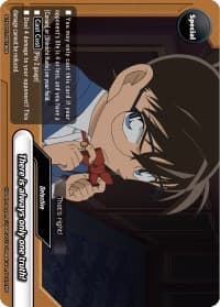 There is always only one truth! - S-TD-C01: Case Closed -Side:White- - Future Card BuddyFight card