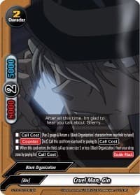 Cruel Man, Gin - S-TD-C02: Case Closed -Side:Black- - Future Card BuddyFight card