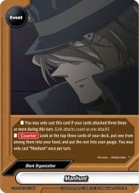Manhunt - S-TD-C02: Case Closed -Side:Black- - Future Card BuddyFight card