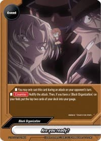 Are you ready? - S-TD-C02: Case Closed -Side:Black- - Future Card BuddyFight card