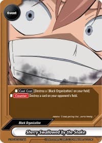 Sherry Getting Swallowed By Snake - S-TD-C02: Case Closed -Side:Black- - Future Card BuddyFight card