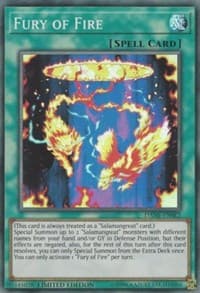 Fury of Fire - Dark Neostorm - YuGiOh card