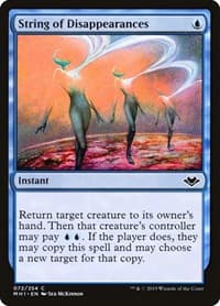 String of Disappearances - Modern Horizons - Magic: The Gathering card