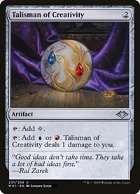 Talisman of Creativity - Modern Horizons - Magic: The Gathering card