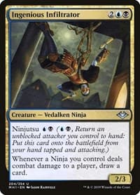 Ingenious Infiltrator - Modern Horizons - Magic: The Gathering card