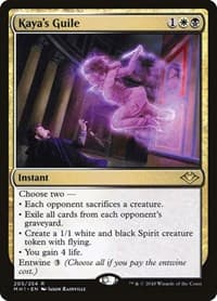 Kaya's Guile - Modern Horizons - Magic: The Gathering card