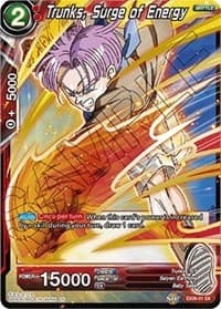 Trunks, Surge of Energy - Special Anniversary Set - Dragon Ball Super: Masters card