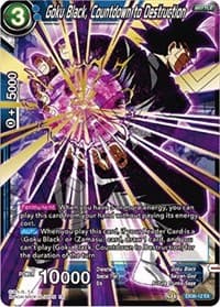 Goku Black, Countdown to Destruction - Special Anniversary Set - Dragon Ball Super: Masters card