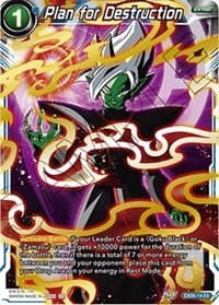 Plan for Destruction - Special Anniversary Set - Dragon Ball Super: Masters card