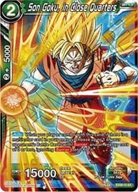 Son Goku, in Close Quarters - Special Anniversary Set - Dragon Ball Super: Masters card
