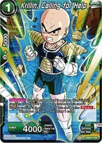 Krillin, Calling for Help - Special Anniversary Set - Dragon Ball Super: Masters card