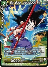 Son Goku, Unbreakable Will - Special Anniversary Set - Dragon Ball Super: Masters card