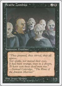 Scathe Zombies - Fourth Edition - Magic: The Gathering card