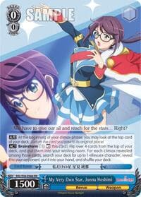 My Very Own Star, Junna Hoshimi - Revue Starlight - Weiss Schwarz card