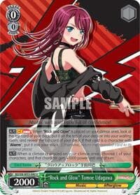 "Rock and Glow" Tomoe Udagawa - BanG Dream! Girls Band Party! MULTI LIVE - Weiss Schwarz card
