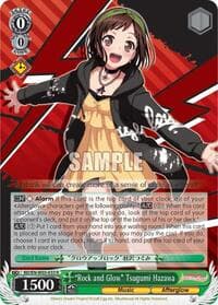 "Rock and Glow" Tsugumi Hazawa - BanG Dream! Girls Band Party! MULTI LIVE - Weiss Schwarz card