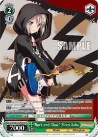"Rock and Glow" Moca Aoba (SPM) - BanG Dream! Girls Band Party! MULTI LIVE - Weiss Schwarz card