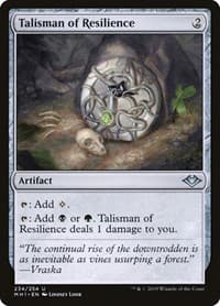 Talisman of Resilience - Modern Horizons - Magic: The Gathering card