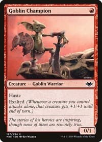 Goblin Champion - Modern Horizons - Magic: The Gathering card