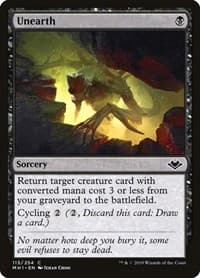 Unearth - Modern Horizons - Magic: The Gathering card