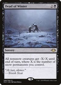 Dead of Winter - Modern Horizons - Magic: The Gathering card