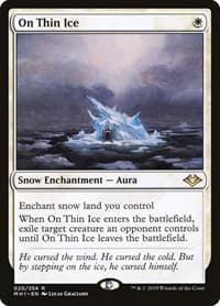 On Thin Ice - Modern Horizons - Magic: The Gathering card