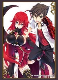 Bushiroad Sleeve Collection HG Vol.1991: Fujimi Fantasia Bunko - High School DxD - Rias & Issei (60-Pack) - Bushiroad Card Sleeves - Card Sleeves card
