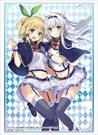 Bushiroad Sleeve Collection HG Vol.1992: Rokudenashi Majutsu Koushi to Akashic Records - Sistine & Rumia (60-Pack) - Bushiroad Card Sleeves - Card Sleeves card