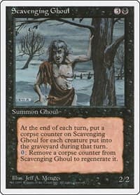 Scavenging Ghoul - Fourth Edition - Magic: The Gathering card